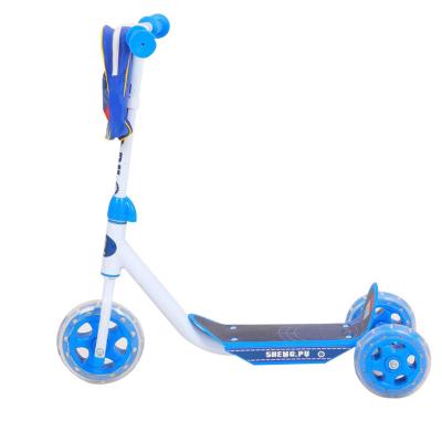 China PVC Mini Tri Scooter Kids Custom 3 Wheels Kids Kick Scooter With Bag for sale