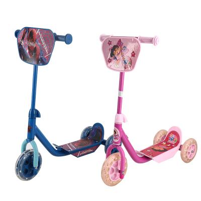 China Chinese Supplier PVC Travel Artifact Three Wheel Pedal Scooter for sale