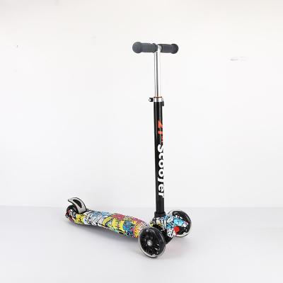 China Factory Directly Sale Fashion Wheel PU Kick Scooter for sale