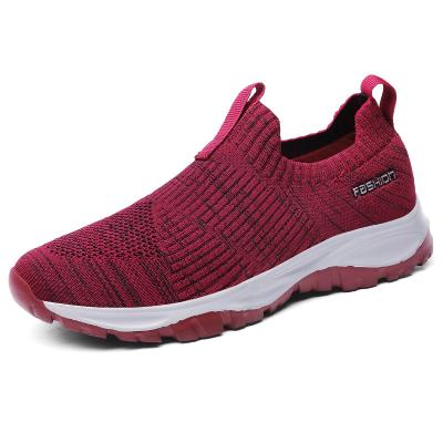 China Around the factory 2021 high quality the OEM running shoe the sneakers Agedness old age breathable walking shoes for sale