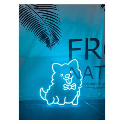 China Dropshipping 2021neon Products Eco-friendly Dog Sign Bar Bedroom Living Room Kids Baby Room Decoration Wall Neon Sign for sale