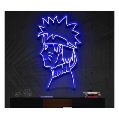 China Wholesale 3D Naruto Uzumaki OUTDOOR flexible tube neon sign STORE anime wedding decoration custom neon sign for sale