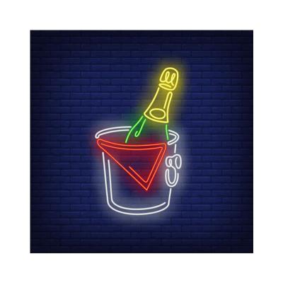 China Beer OUTDOOR Custom Acrylic Neon Sign STORE Neon Bar Signs RGB Light Strip for Bar Home Christmas Decoration for sale