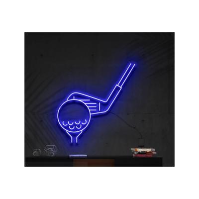 China OUTDOOR Custom Acrylic Home Decor Golf Indoor Neon Signs STORE Led Light For Bedroom Bar Club for sale