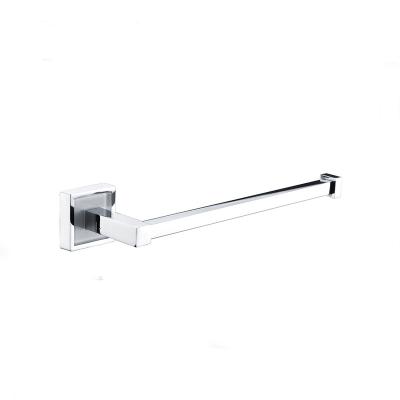 China High Quality Eco-friendly Hotel Style Chrome Towel Ring For Bathroom Hand Extended Towel Holder for sale