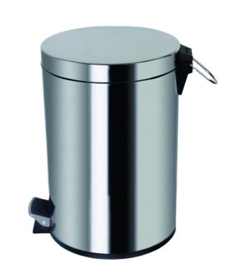 China Indoor Places #Boide Household 12L Cute High Quality Stainless Steel Waste Bin With Cover 91101 for sale