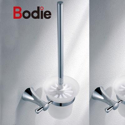 China New Design Modern Toilet Brush Holder With Chrome Finished Clean Brush Holder for sale