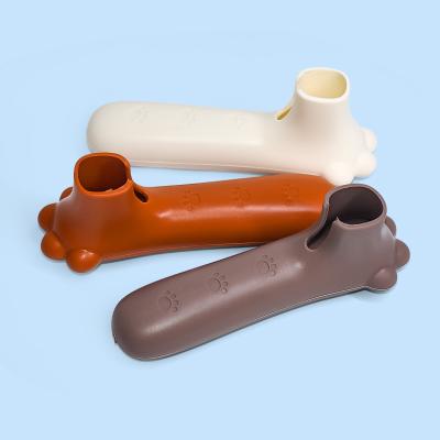 China Cabinet doors Legenday door handle cover device silicone silent anti-collision door handle to protect baby's safety for sale