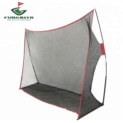 China Eco Friendly Indoor And Outdoor Golf Hitting Practice Net 10 X 7 X 3 Portable Golf Training FT Chipping Net for sale