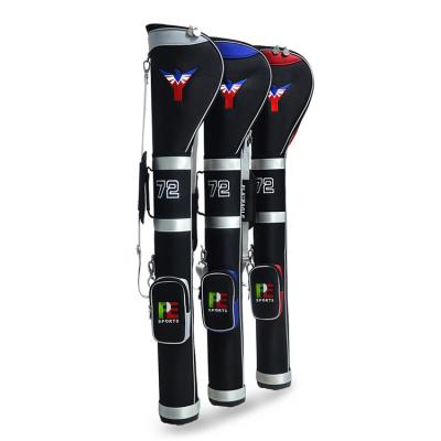 China Lightweight Hot Sale Golf Sunday Bag Set 5-6 Clubs Canvas Gun Gray Blue Red Golf Bag High Density PLAYEAGLE Half Golf Bag for sale