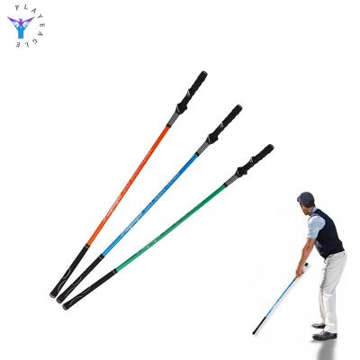 China Fiberglass Golf Swing Training Indoor Adjustable Weight Golf Practice Swing Aids For Beginners Coaching Grips for sale