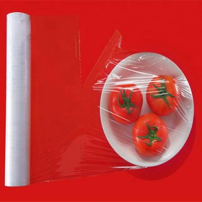 China Moisture Proof PE Cling Film Wrap For Cooking Point Snap Cling Film for sale