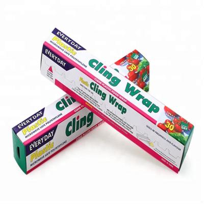 中国 High Quality And Safety Moisture Proof PE Cling Film For Food Wrap 販売のため