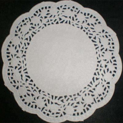 China Viable On Sale In China Low Price High Quality Round Shape Solid Pink Paper Placemats for sale