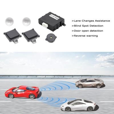 China Make Drive Safe Car Blind Spot Sensor 24 GHz Microwave Blind Spot Detection Systems With 25m Detection Distance for sale