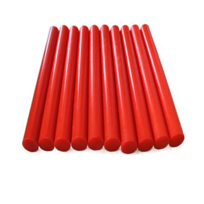 China Smooth Surface Polyurethane Round Rod 65A-95A Shore Hardness Custom Length for sale