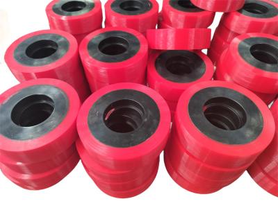 China Polyurethane Coating Wheels 85 A Shore Hardness Industrial Equipment Wheels for sale