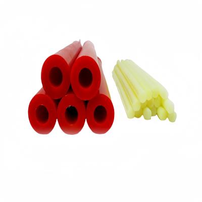 China Customized Colorful PU Rod Polyurethane Round Stock 65-95 A Shore Hardness for sale