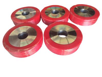 China Customized Heavy Duty Polyurethane Industrial Wheels 95 A Shore Hardness PU Wheel for sale