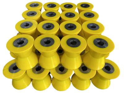 China Polyurethane PU Coated Wheels Wear Resistant For Trucks Or Warehouse System Use for sale