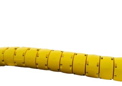 China Polyurethane Subsea Cable Protection Bending Limiter Anti Corrosion Yellow Color for sale