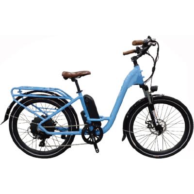 China 250W 1.5 Tire Alloy Frame 36*250W BAFANG Motor Electric City Bicycle LANDON Electric Bike 26