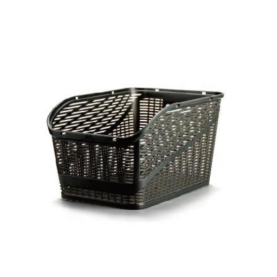 China LANDON Bike Basket Plastic Bike Rear Carrier Baskets Accessories for sale