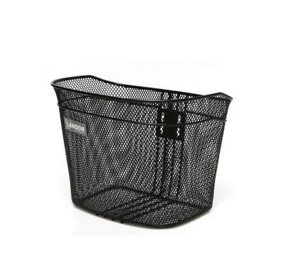 China Road Bike Landon Good Quality Steel Bicycle Basket Front Basket For All Bike for sale