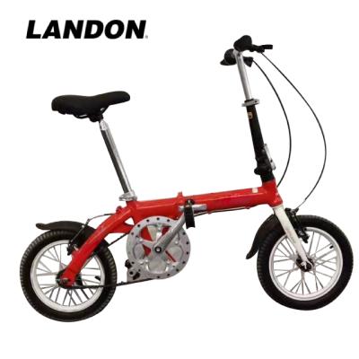 China China Hot Selling 16 Inch Folding Bicycle Mens Iron For Frame Single Speed ​​For Kids Women Mens Folding Bikes LD-FB001 for sale