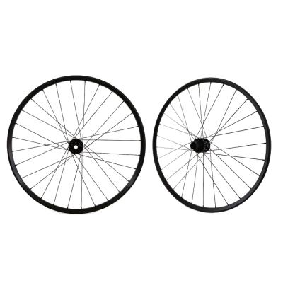 China Mountain Bicycles Bike Wheel Assembly 29 Inch Black Anodized Aluminum Alloy Wheel Rims Hub Stainless Steel Spoke for sale