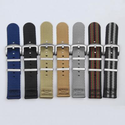 China ZOVNE Zulu NATO Strap 2 Pieces Nylon Nylon Watch Bands NATO Strap 38/42 Apple Watch Nylon Strap for sale