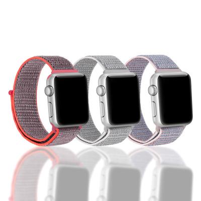 China NATO Strap/Watch Band Compatible with Apple Watch Strap 38mm 40mm 42mm Nylon 44mm Watch Band for iWatch Series 5/4/3/2/1 for sale