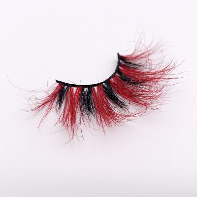 China Durable Professional Seller Modern Design Private Label Wholesale Color Mink Eyelashes for sale