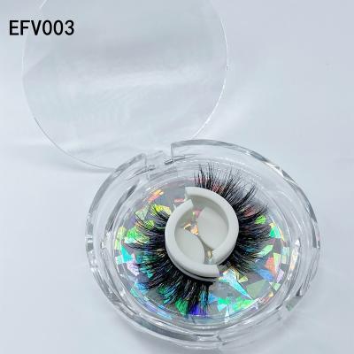 China Natural Soft Wholesale Eyelashes 3 Seconds Self Adhesive Eyelash 25mm Mink Eyelash Volume Lashes Wholesale Seller for sale