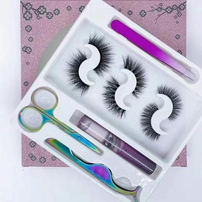 China Wholesale Natural Soft Wave Curl 25mm Mink Eyelash False Mink Lashes New Design Customized Lash Packaging Boxes 3d for sale