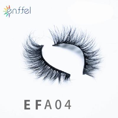 China Wholesale Handmade Fake Mink Fake Fluffy Lashes 3D Mink Eyelash Vendor Brand New Arrival Natural Soft Strip Eyelashes for sale