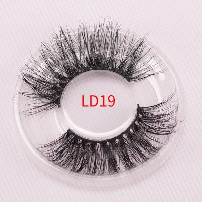 China 100% Vegan and eco-friendly factory direct sales 3d luxury wholesale short Lash Synthetic Eyelashes for sale