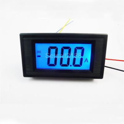 China YB5135D LCD Digital Ammeter YB5135D LCD Ammeter Ampere Ammeter DC Current Meter 1A 10A 50A 100A 200A 500A 0.56 Blue for sale