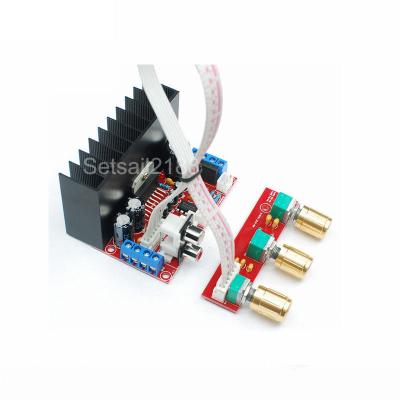 China Super Bass Subwoofer Amplifier TDA7377 2.1 Amplifier Board 3 Channel Power Computer Sound Amplifier Module for sale