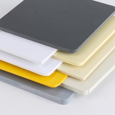 China Factory High Mechanical Strength PVC Black Blue Cut Rigid PVC Sheet for sale