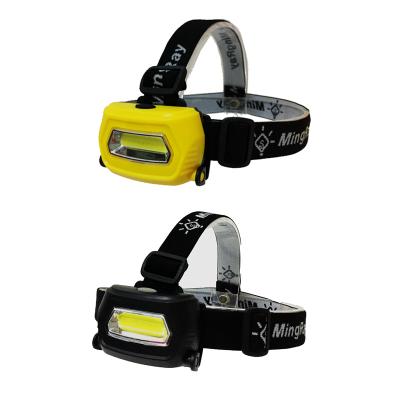 China Best Price AAA Battery Power Camping Waterproof Led Headlight For Gift Promotional Giveaway Cheap Price for sale