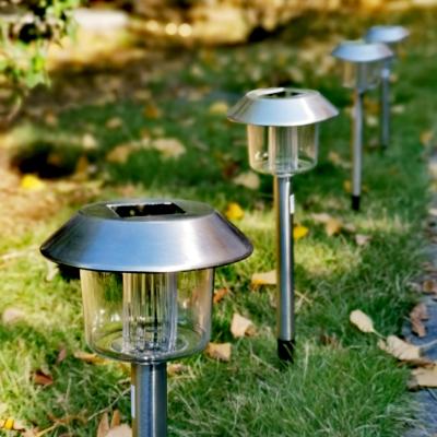 China High Quality Solar Power Stainless Steel Parts Waterproof IP65 Automatic Working In Night Solar Power Garden Backyard Sensor Light Lantern 41cm High Quality for sale