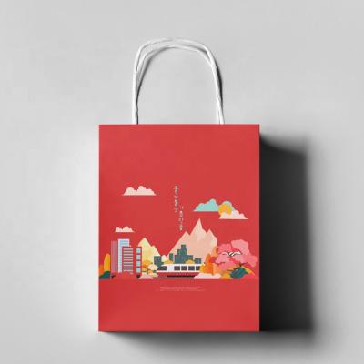 China 2021 Customs Recyclable Packaging Paper Inbetweening Paper Bag With Logo Bags Kraft Paper Bag for sale