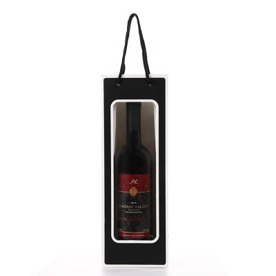 China Recyclable Custom Wine Paper Bag Manufacturer Luxury Eco Wine Bags for sale