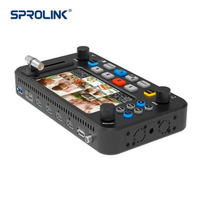 China Broadcast Television Projects USB3.0 Portable Capture Mixer Video Changer Live Streaming Broadcast Equipment Video for sale