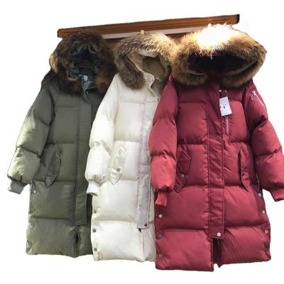 China Wholesale Discount Women's Clothing High End Winter Mountain Sustainable White Comforter Jacket for sale