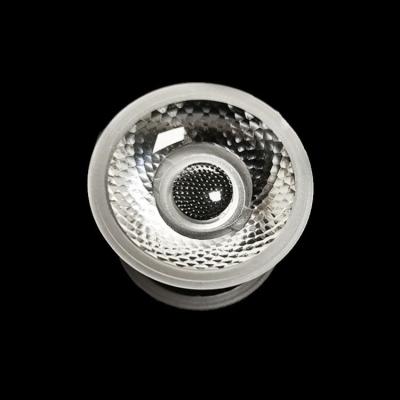 China Indoor Lighting COB Led Lenses Materials Free Samples COB Optics Lenses 38 Degree Led Projector Lens for sale