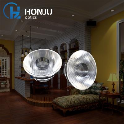 China Led Lights Spotlight Lens Jewelry Lamp Lens Downlight Diameter 35*20mm Clear Acrylic 24 Degree Stage Lights Lenses for sale