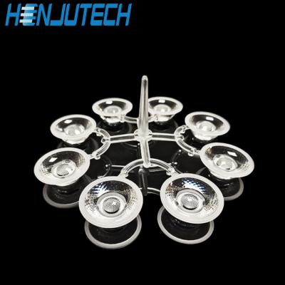 China Led Lights LED Lens Projector Lens Diameter 42*14mm 24 Degree Commercial Lighting Lens Track Lights for sale