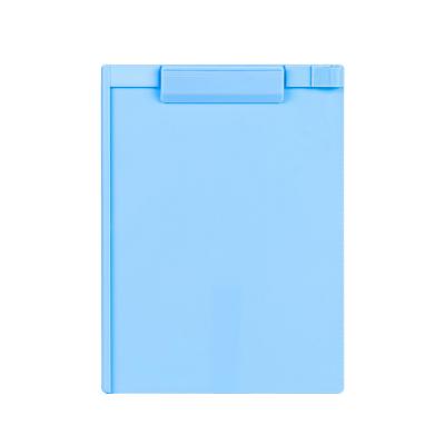 China Plastic PP A4 Writing Board Writing Board Clip Documents Storage Memo Pad for sale